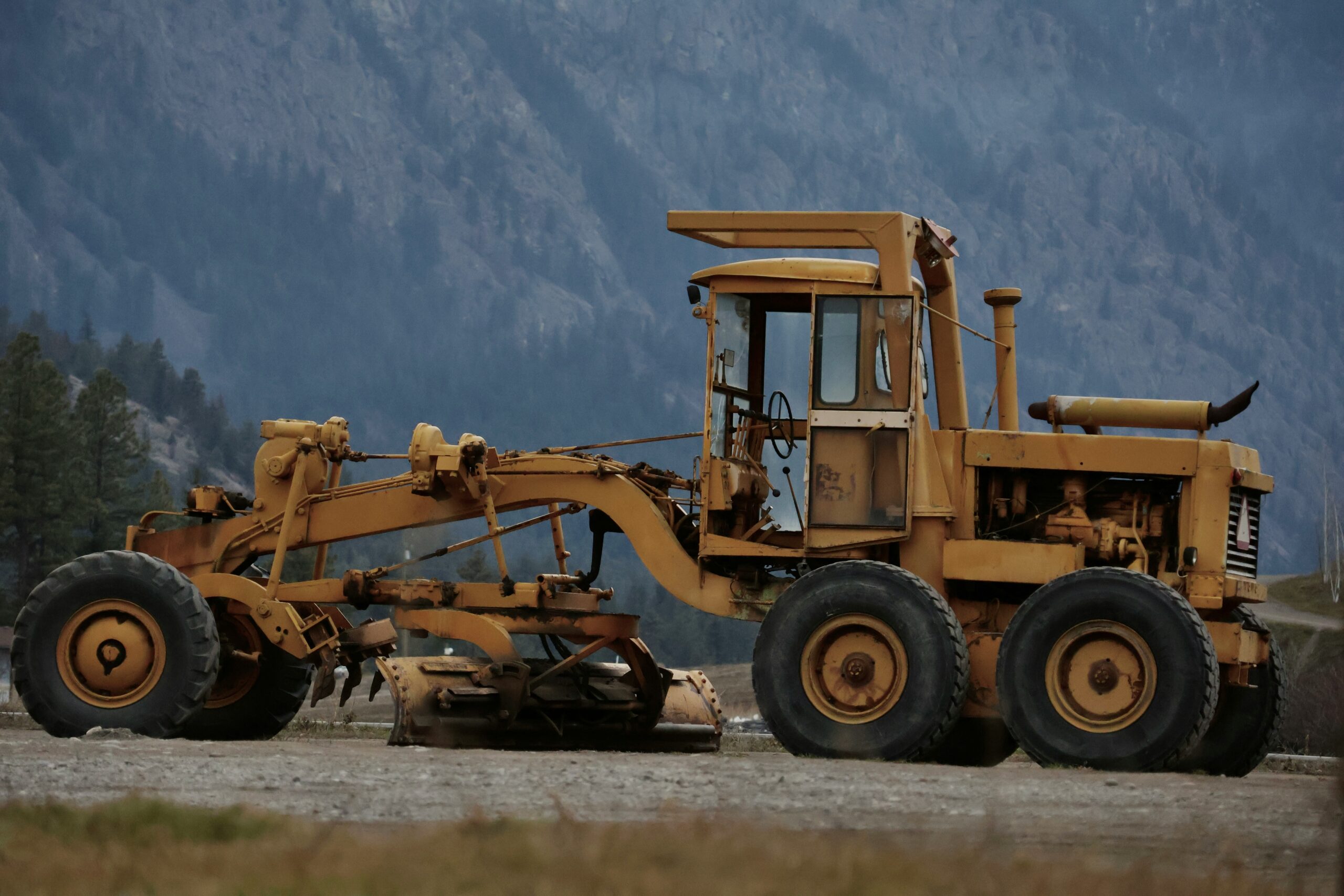 motor grader