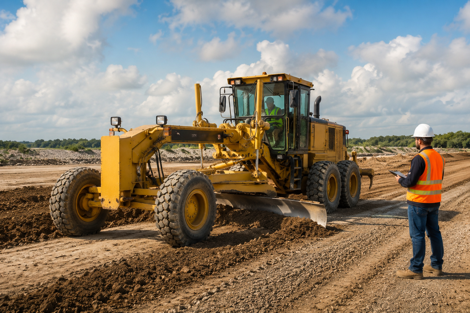 Motor Grader All Wheel Drive vs Tandem