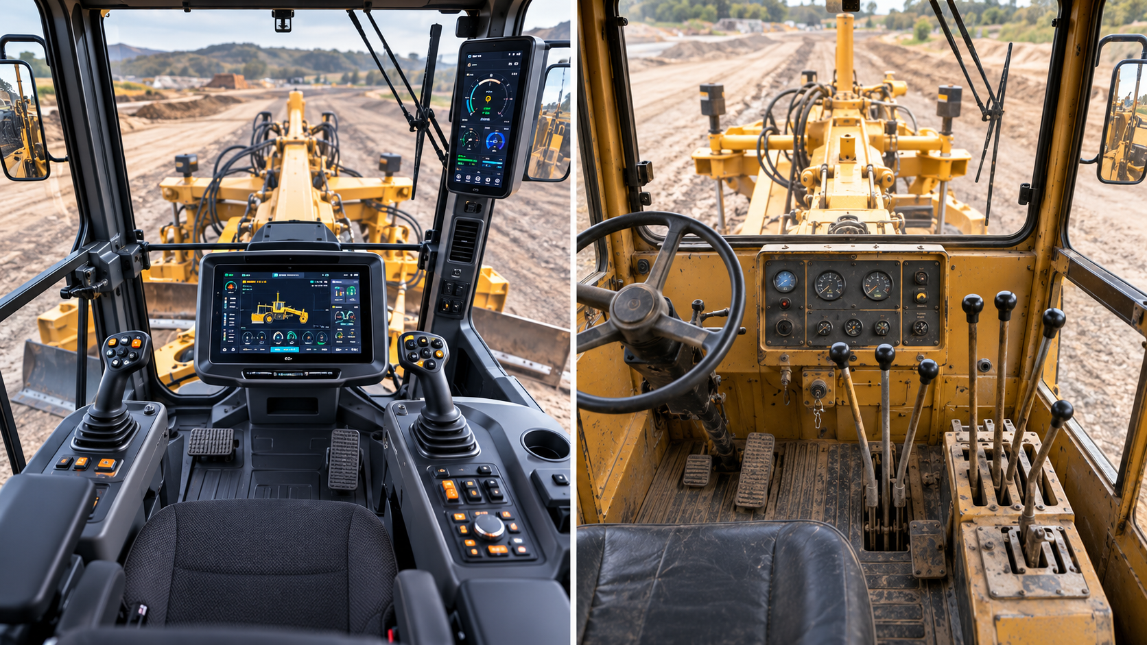 Motor Grader Electronic Controls vs Mechanical