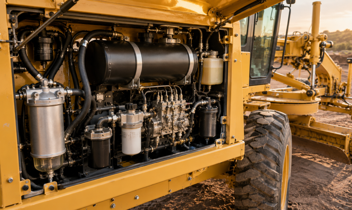 Motor Grader Fuel System Troubleshooting