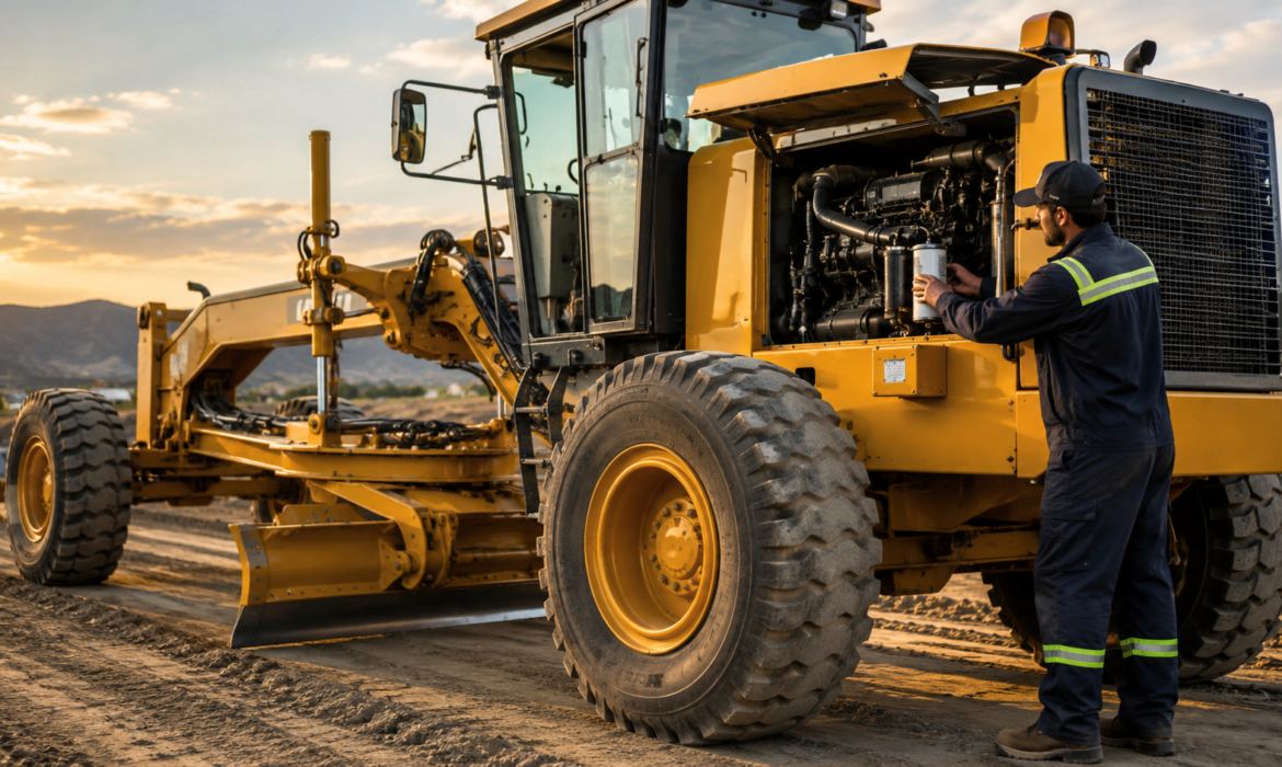 motor grader maintenance challenges