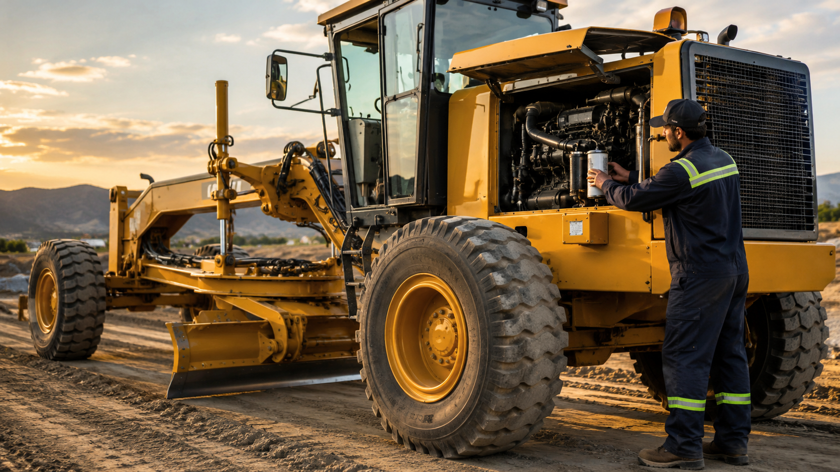 Motor Grader Maintenance Challenges