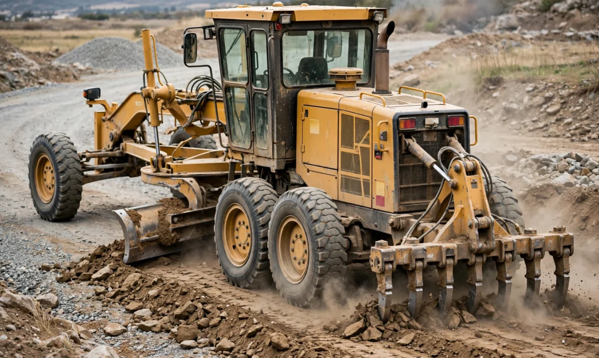 motor grader ripper attachment uses