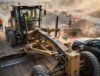 motor grader cab visibility problems