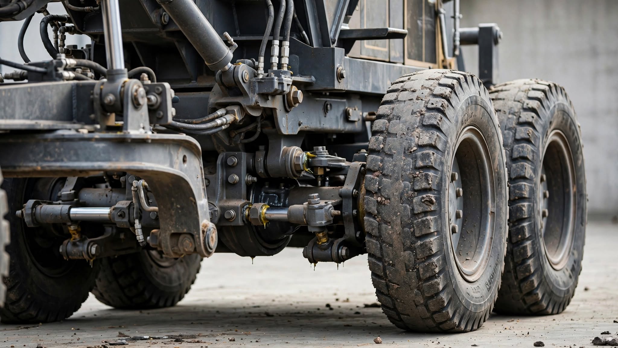 Motor Grader Undercarriage Components