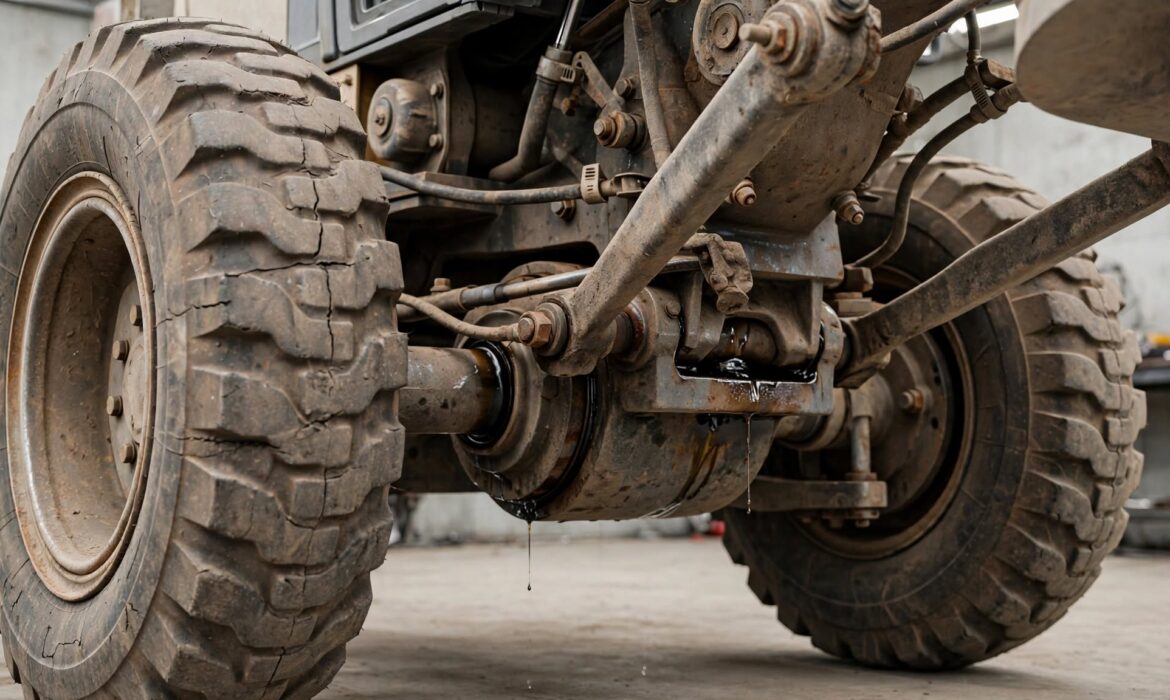 Motor Grader Undercarriage Wear